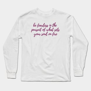 Soul on Fire Long Sleeve T-Shirt